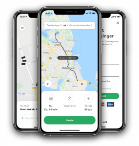 Dantaxi taxa app