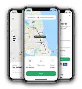 Dantaxi taxa app